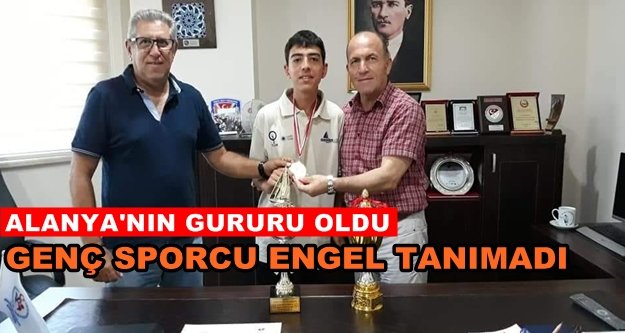 Alanyalı sporcudan müthiş başarı