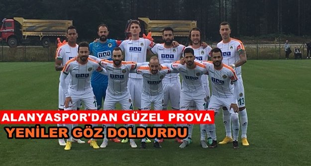 Alanyaspor yeni transferinin golü ile kazandı