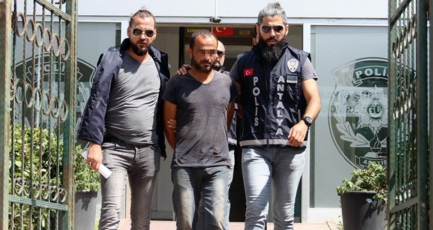 Alman kadını öldürdüğü iddia edilen işçi film gibi operasyonla yakalandı