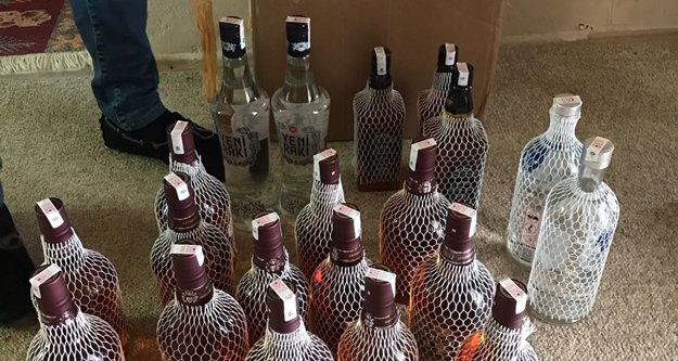 Antalya’da sahte içki operasyonu