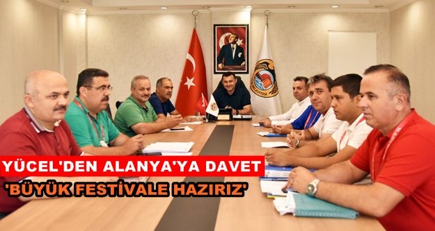 Başkan Yücel'den Gökbel'e davet