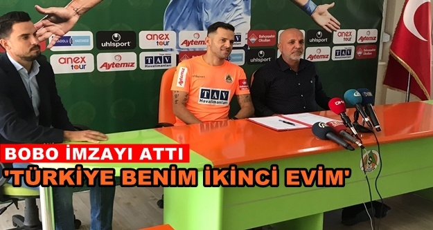Bobo resmen Alanyaspor'da
