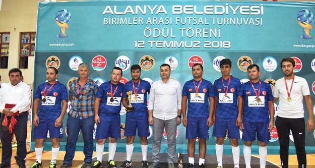Futsalda şampiyon Spor İşleri Müdürlüğü
