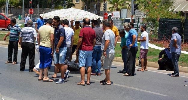 Gazipaşa'da kaza! Cip, elektrikli bisiklete çarptı