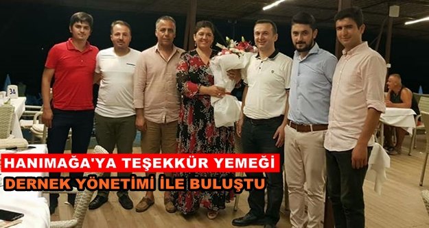 Hanımağa ile yemekte buluştular