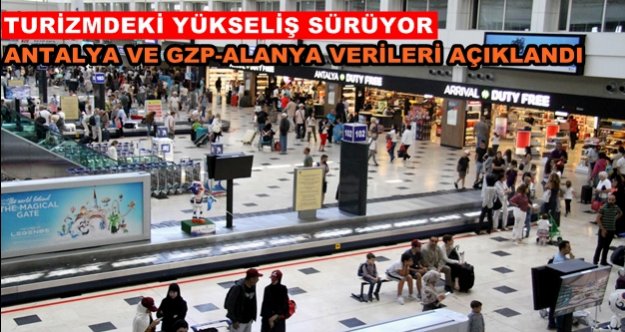 Havadan gelen turist sayısı 6 milyona ulaştı