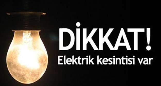 İşte Alanya'da elektriği kesilecek olan bölgeler!