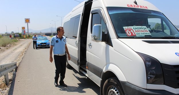 Klimasını açmayan otobüs şoförlerine ceza