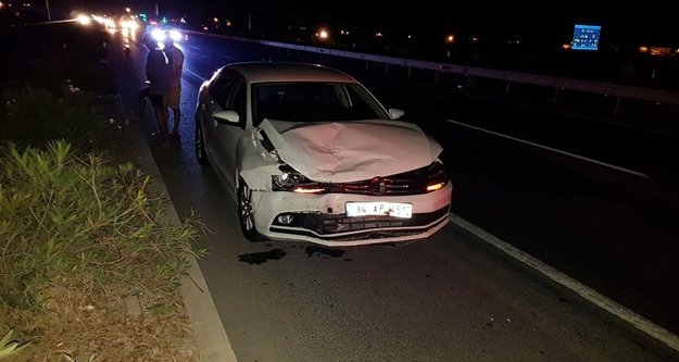 Komşuda trafik kazası: 3 yaralı