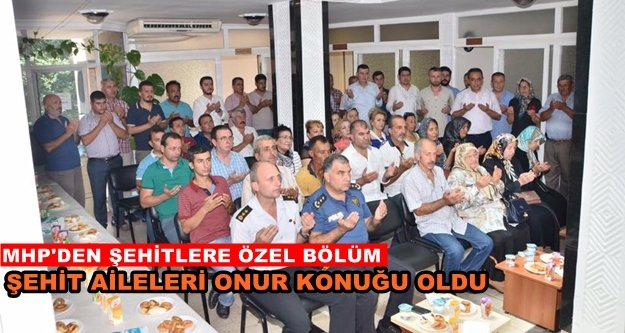 Şehitler Köşesi dualarla açıldı