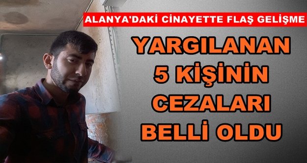 Sera cinayetinin sanığına ömür boyu hapis