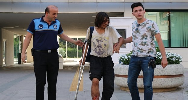 Yaralı dilencilere Büyükşehir sahip çıkıyor