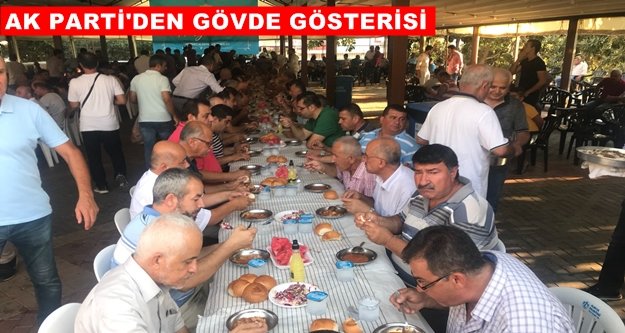 Ak Parti bu sofrada buluştu