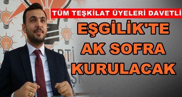 Ak Parti 'Dayanışma Sofrası' kuruyor