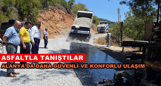 Akçatı-Uğurlu Mahalleleri Grup Yolu asfaltla güzelleşiyor
