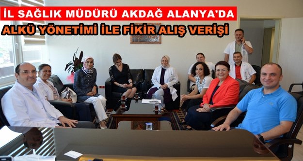 Akdağ’dan ALKÜ yönetimine ziyaret