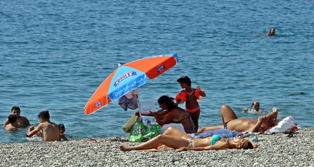 Alanya'da tatilcilere bunaltıcı nem sürprizi