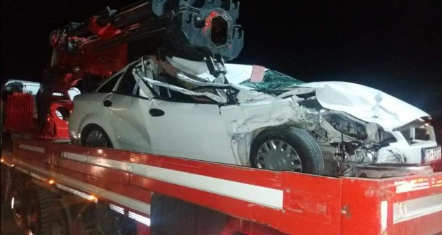 Alanyalı siyasetçi işadamı kaza yaptı