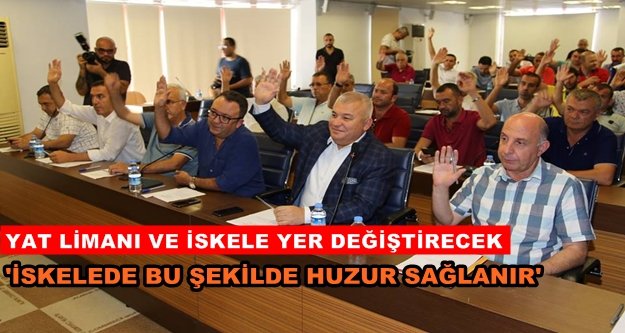 ALTSO'da gündem Alanya İskelesi