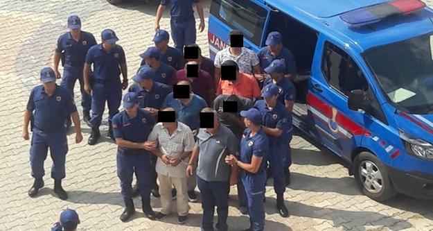 Antalya'da kaçak kazıya 16 tutuklama