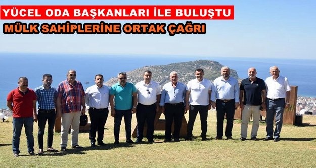 Başkan Yücel: Devletimizin yanındayız