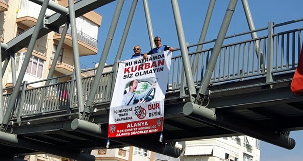 'Bu bayramda kurban siz olmayın!'