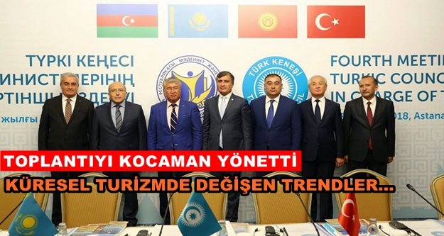 Dev zirvede Alanyalı moderatör