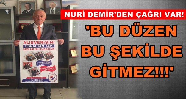 'Esnafından yap alışverişini'