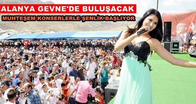 Gevne'de şenlik heyecanı