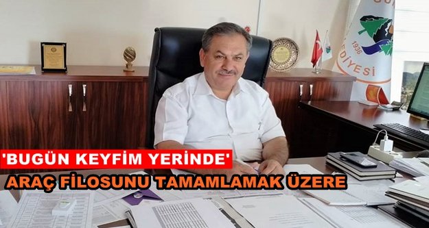 Komşu başkanın kepçe sevinci
