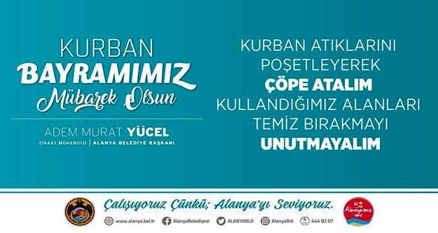 'Kurban atıklarımızı sokağa atmayalım'