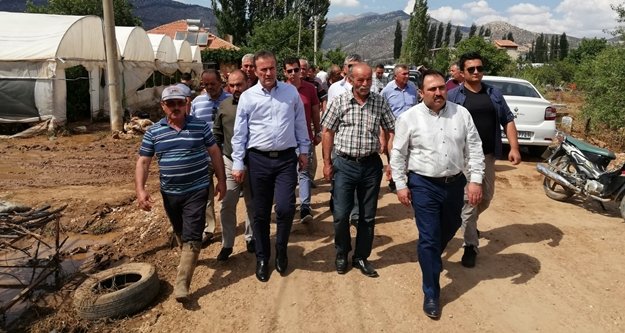 MHP'li Başkan'dan sel felaketi sonrası inceleme