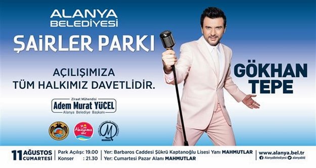 Şairler Parkı hizmete açılıyor
