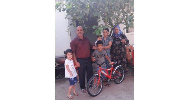 Suriyeli Muhammet’in yüzü güldü