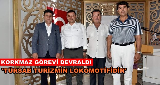 TÜRSAB'ta devir teslim töreni