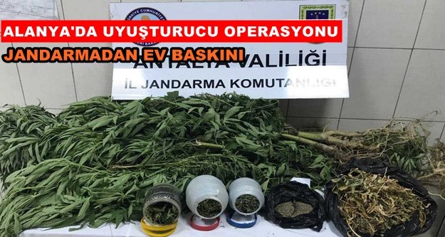 Uyuşturucu operasyonunda 1 kişi gözaltında