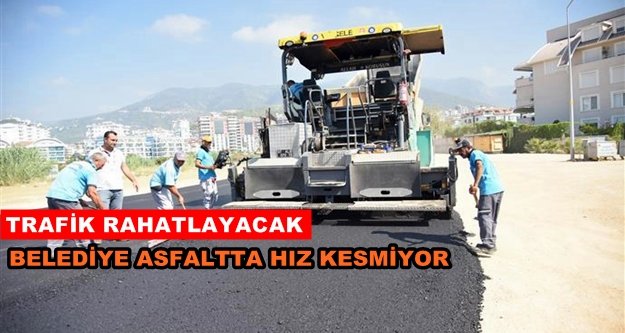 Yeni Oba köprüsü asfaltlanıyor