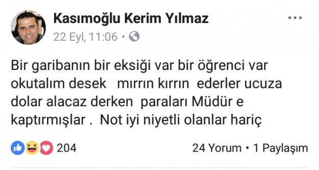 Ağadan Alanya'daki ucuz dolar mağdurlarına ilginç gönderme