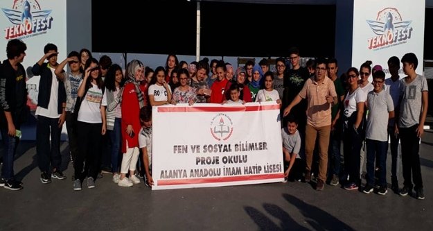 Alanya Anadolu İmam Hatip Lisesi TEKNOFEST'te