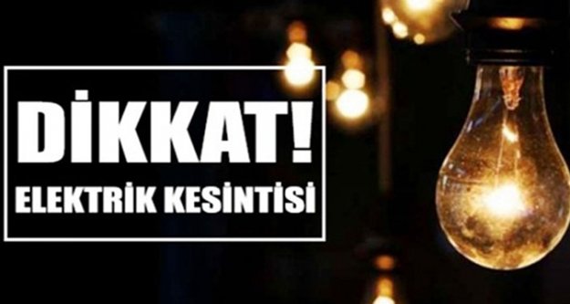 Alanya'da elektrik kesintisi var