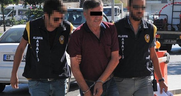 Alanya'da gözaltına alınan muhtar adliyeye sevk edildi