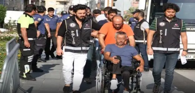 Alanya'da suç örgütü davasında 6 tutuklama