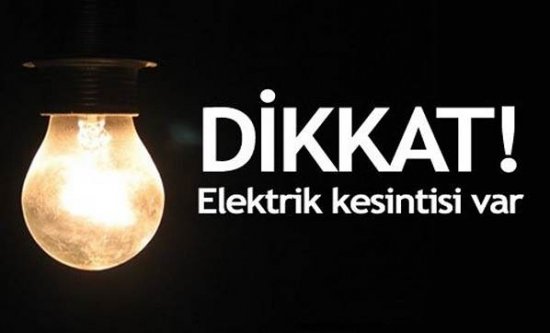Alanya dikkat! Elektrik kesintisi var