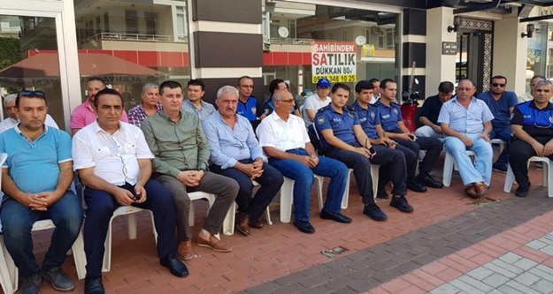 Alanya şehidini dualarla andı