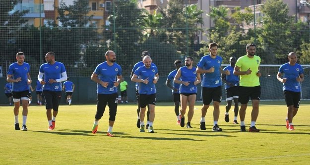 Alanyaspor'un Kasımpaşa mesaisi başladı