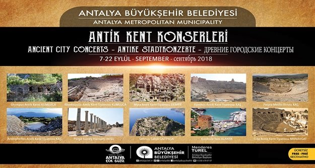 Antik kentler, müzikle yankılanacak