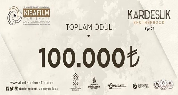 Bu yarışmanın ödülü 100.000 Türk Lirası