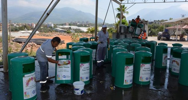 Büyükşehir temizlik ekibi işbaşında