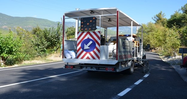 Dim Vadisi’ne kaymak gibi asfalt