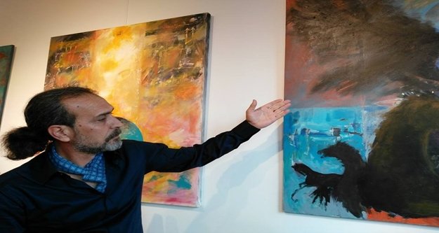 ‘Dört Renk Dört Yön’ sergisi sanatseverlerle buluştu